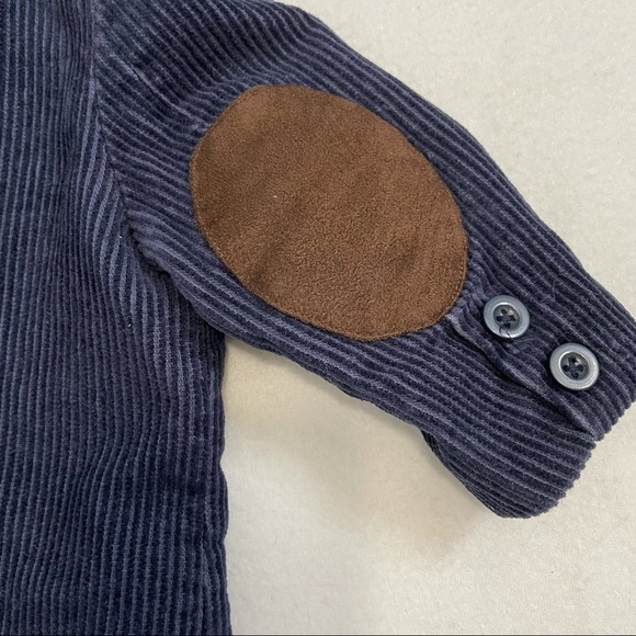Wonderkids Corduroy Button Up Blazer with Elbow Patches Coat Jacket Baby Size12M - Picture 7 of 11